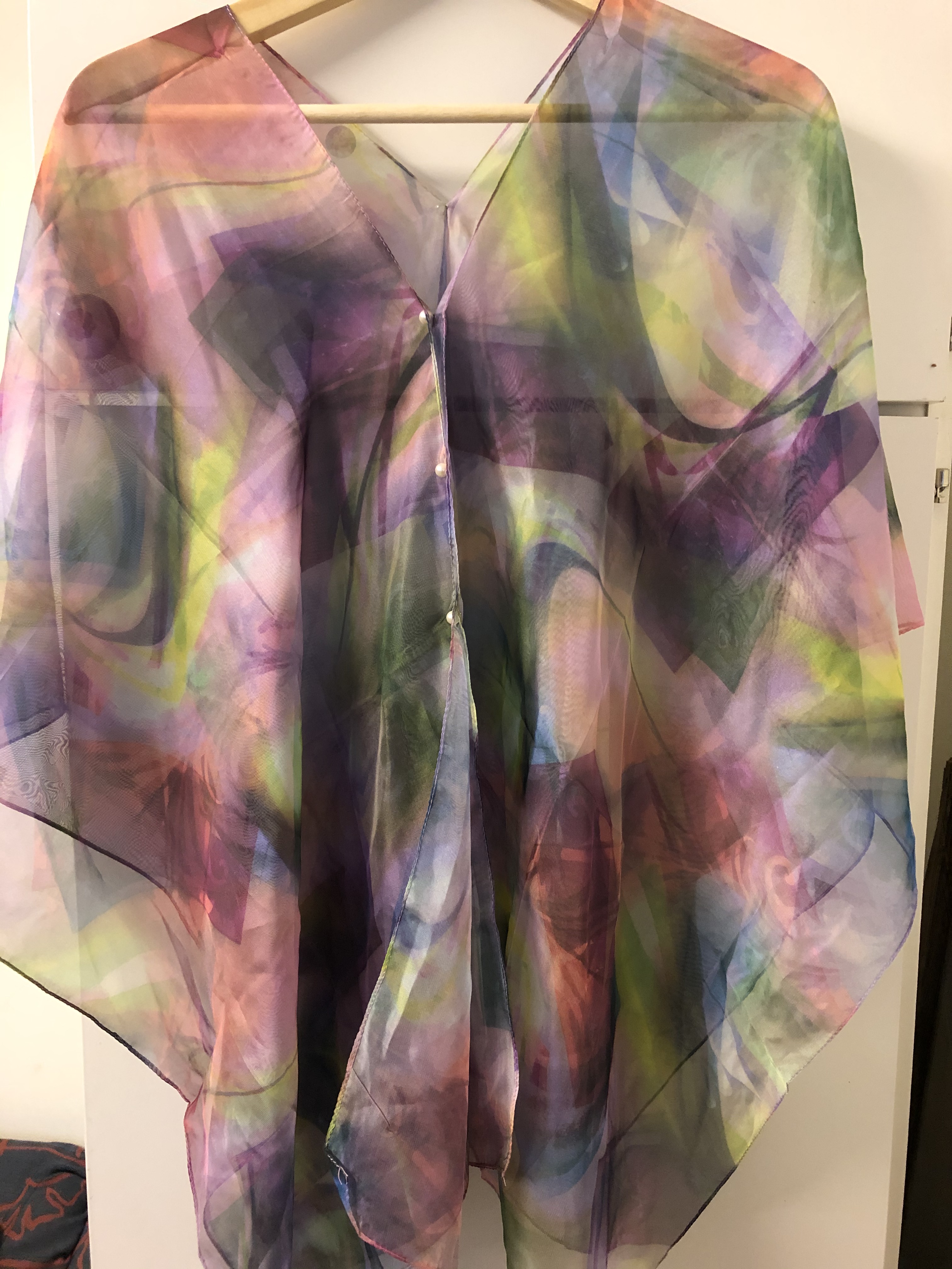 Sjal / poncho - 5