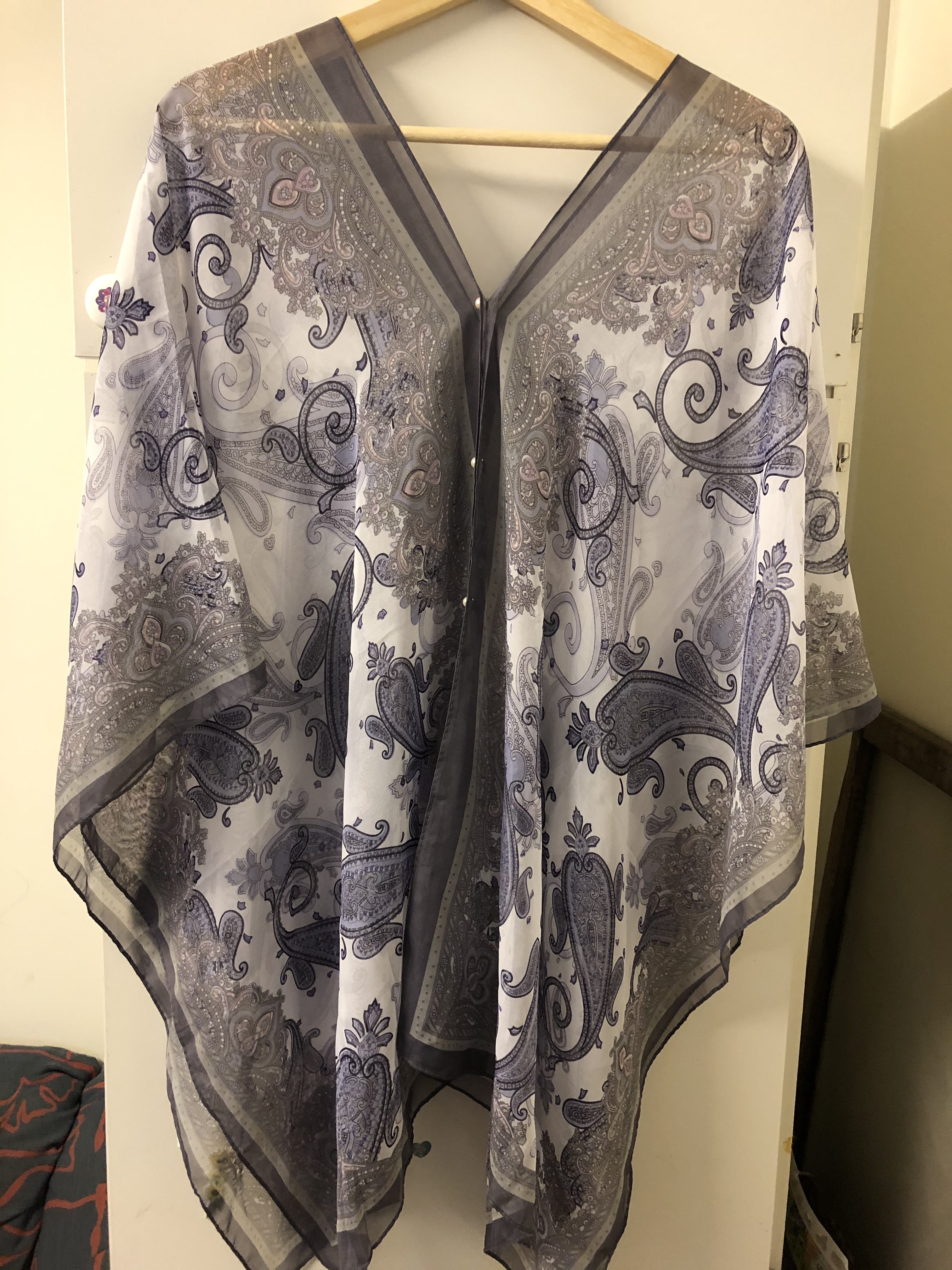 Sjal / poncho - 2