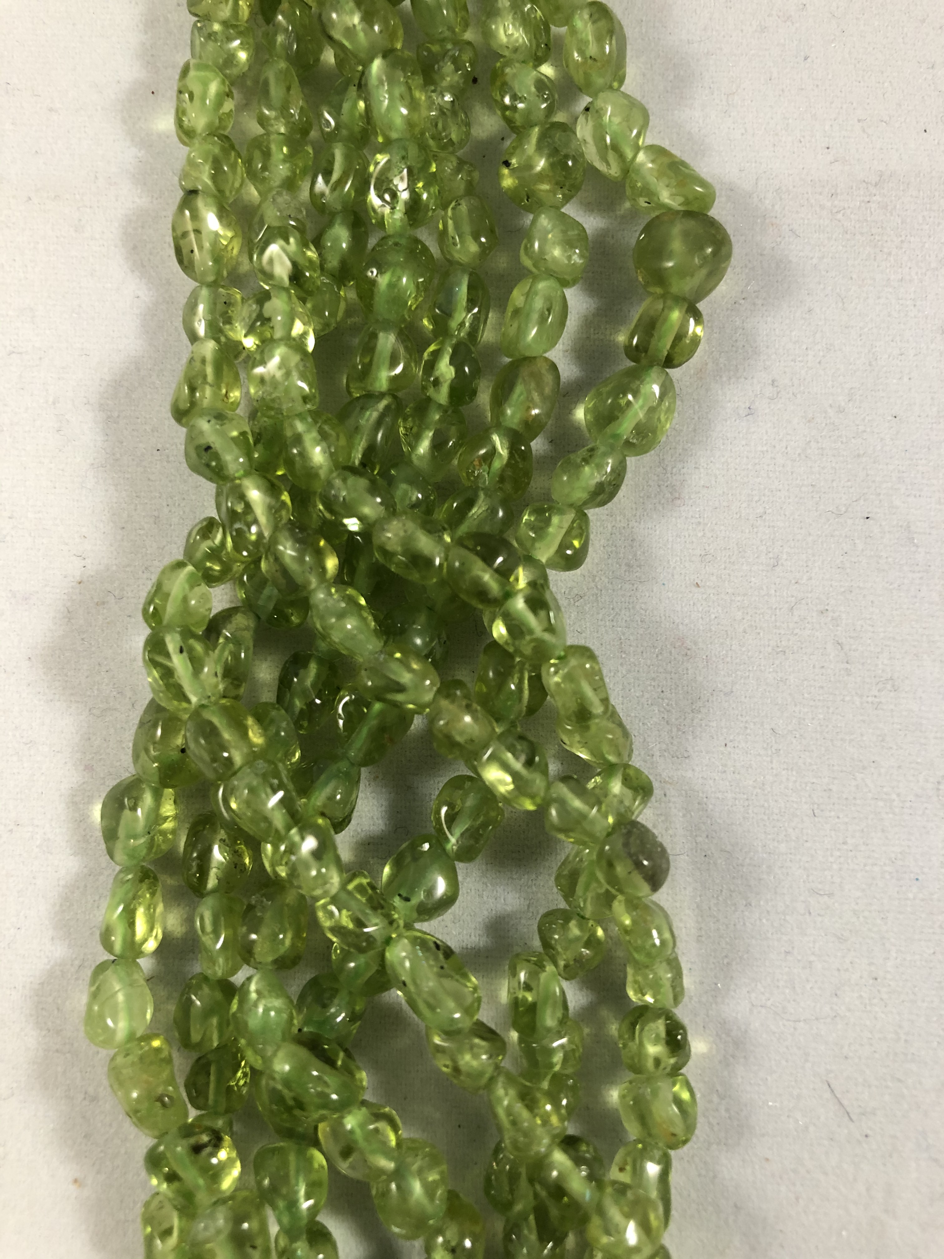 Peridot Nugget 4 - 5 mm