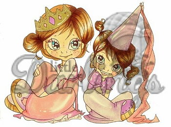Queenie & Princess, Saturated Canary, Little Darlings
