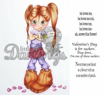 Valentines Petals, Saturated Canary, Little Darlings