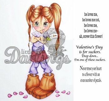 Valentines Petals, Saturated Canary, Little Darlings