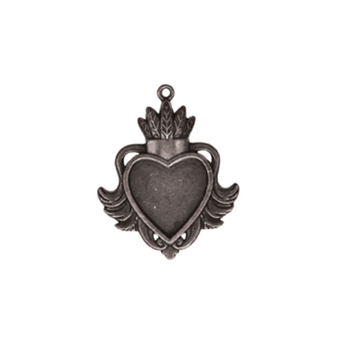 Heart Bezel - metallhänge, A guilded life, Spellbinder,
