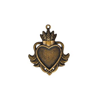 Heart Bezel - metallhänge, A guilded life, Spellbinder,