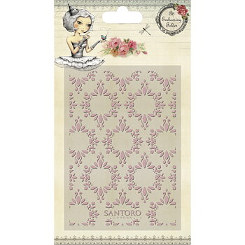 Embossingfolder A6, Mirabelle 2, Santoro,