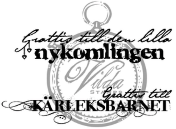 Grattis till nykomlingen, Vilda Stamps,