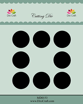 Hole Die för epoxy toppers, Dixi Craft