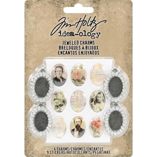 Jeweled charms, idea-ology,  Tim Holtz