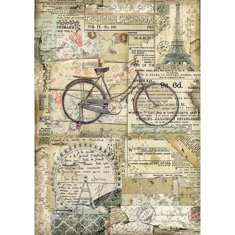 Cykel, Rispapper, A4, Stamperia 