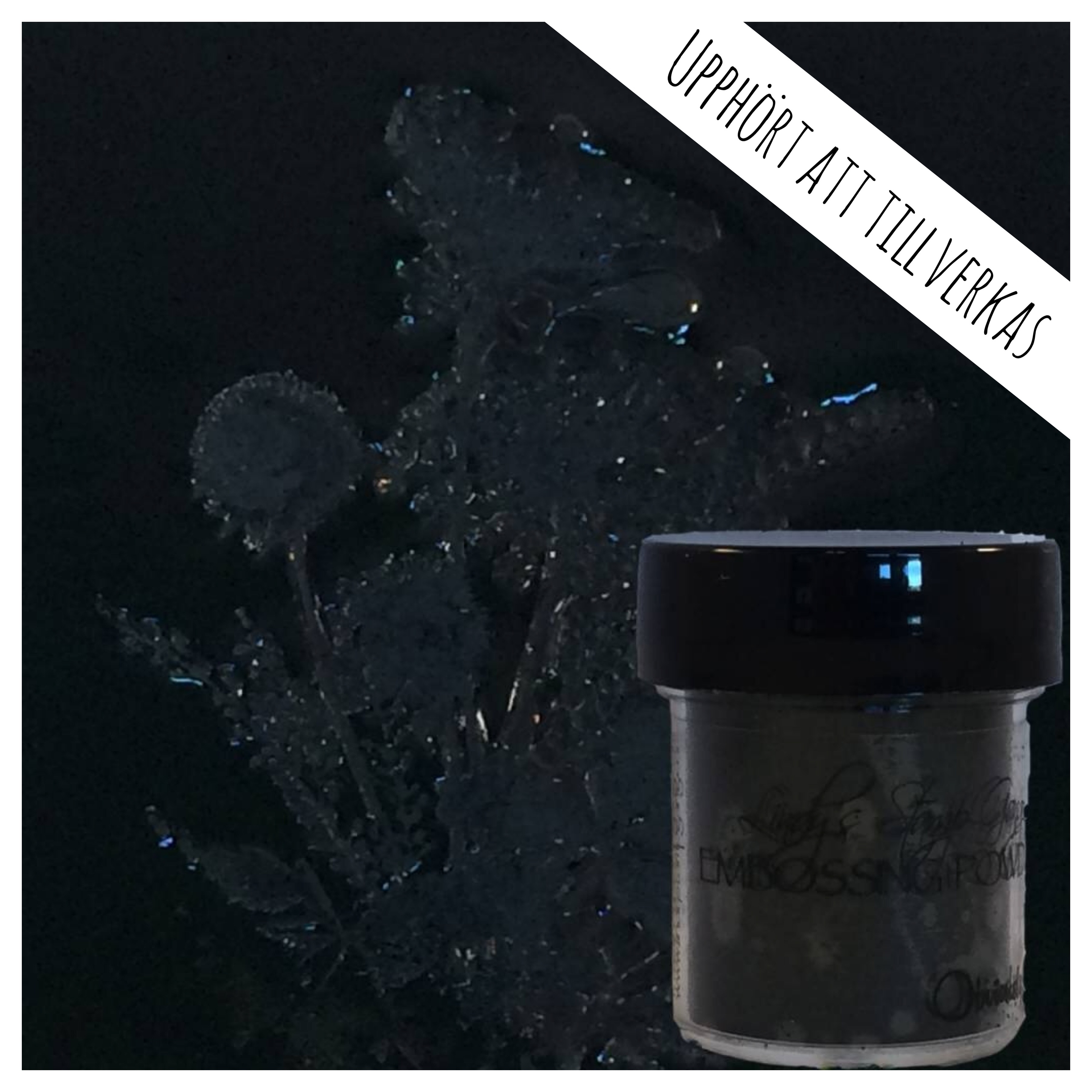 Obviously Black, Embossing Powder, Lindy's Stamp Gang