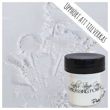 Purely White, Embossing Powder, Lindy's Stamp Gang