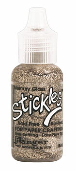 Mercury Glass, Stickles Glitter Glue, Ranger Ink