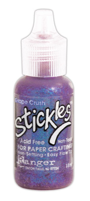Grape Crush, Stickles Glitter Glue, Ranger Ink