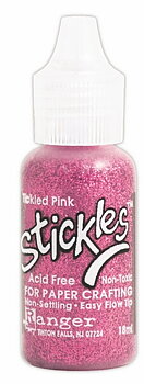 Tickled Pink, Stickles Glitter Glue, Ranger Ink