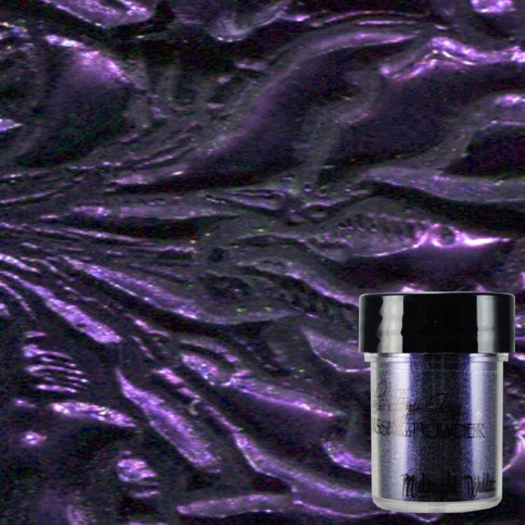 Midnight Violet Obsidian, Embossing Powder, Lindy's Stamp Gang - 2