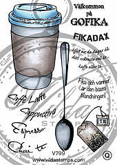 Kaffe kit A6, Vilda Stamps, 