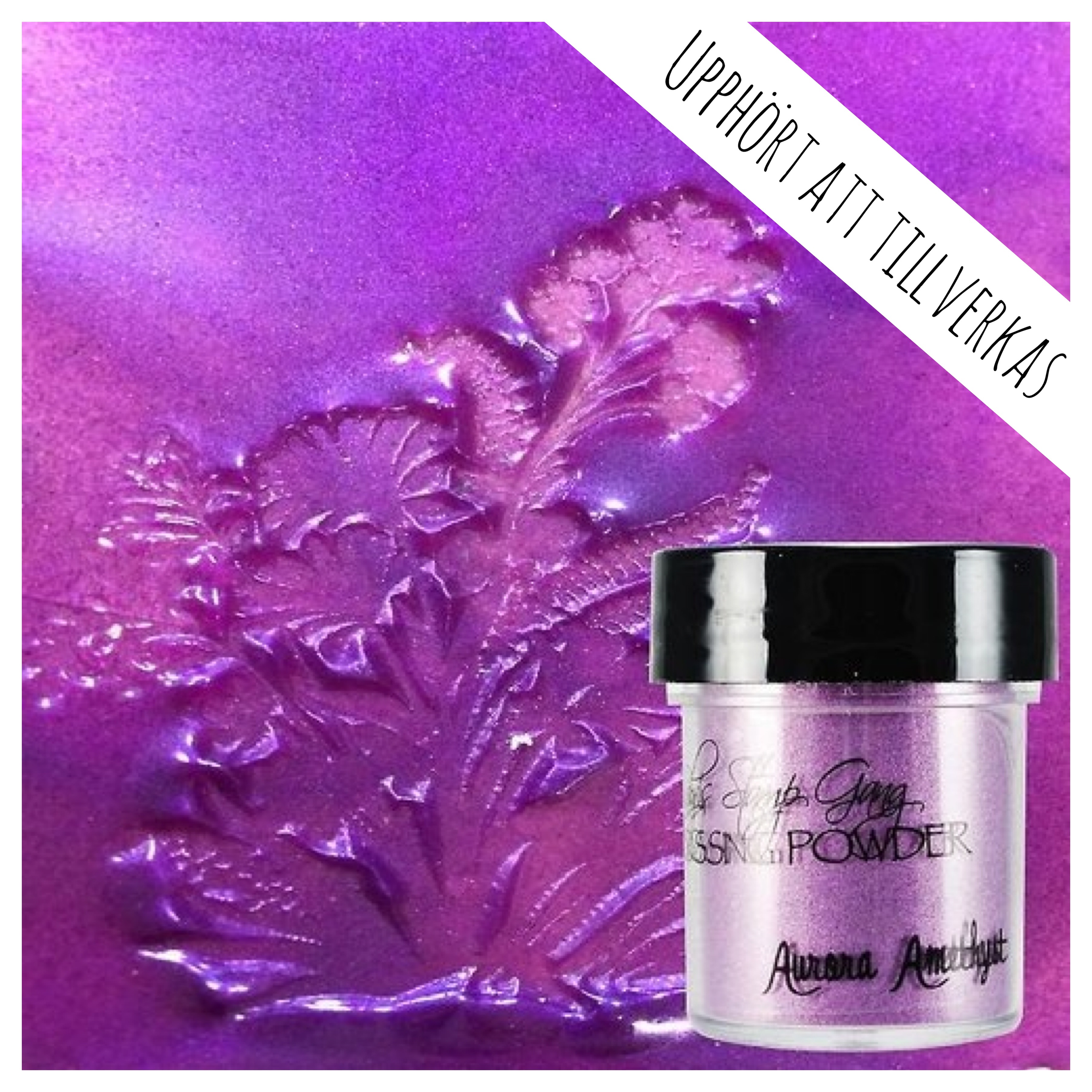 Aurora Amethyst, Embossing Powder, Lindy's Stamp Gang