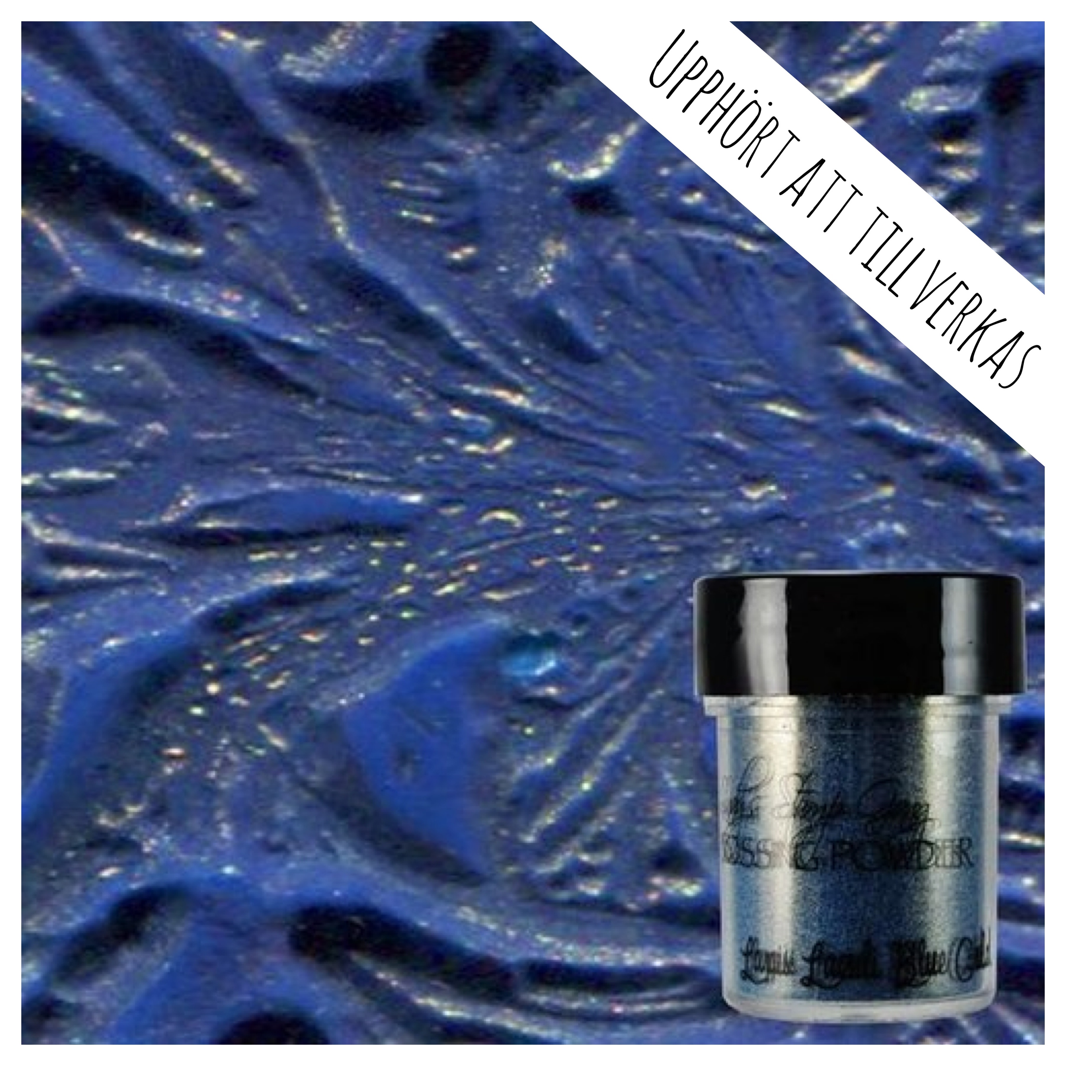 Lapis Lazuli Blue Gold, Embossing Powder, Lindy's Stamp Gang