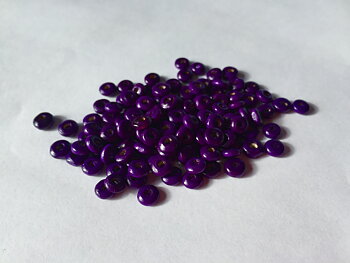 Lila, Träpärlor, 6mm, ca. 400st.