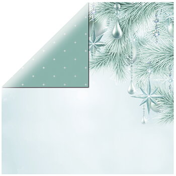 Twinkle Star - Let It Snow Collection, 12"x12", dubbelsidigt, Kaisercraft