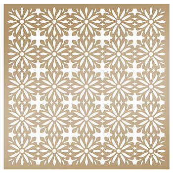 Daisy Batik Stencil, 8x8", Anna Griffin, Couture Creations, 
