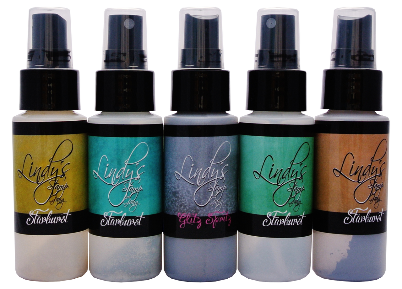 Industrial Chic, Starburst Spray Set, Lindy's stamp gang