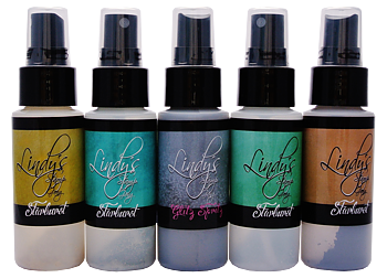Industrial Chic, Starburst Spray Set, Lindy's stamp gang