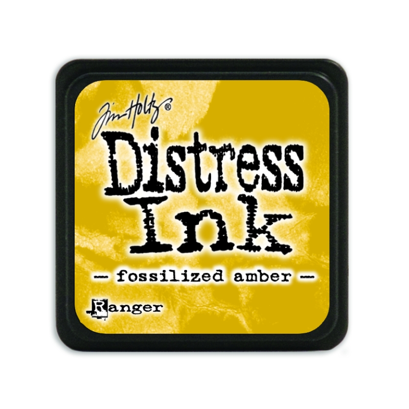 Fossilized Amber mini ink pad, Ranger Ink