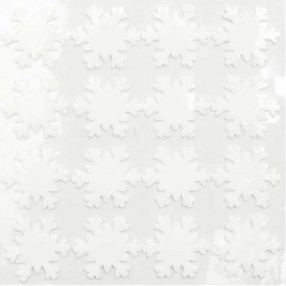 Dekorationsstickers - Snöflingor Vita, Rico design, 