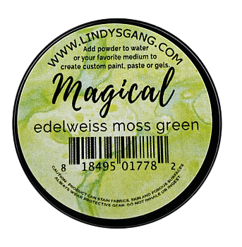 Edelweiss Moss Green, Magicals, Lindy's Stamp Gang