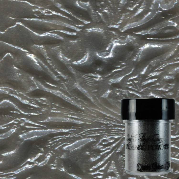 Queen Sheba's Silver, Embossing Powder, Lindy's Stamp Gang