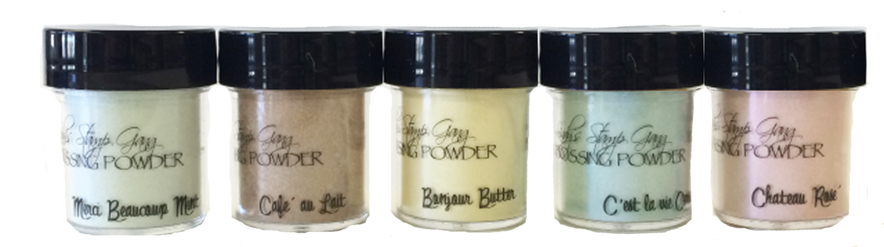 Tres Chic, Embossing Powder Set, Lindy's Stamp Gang