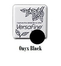 Svart - Onyx Black, Versafine Small Pad, Tsukineko