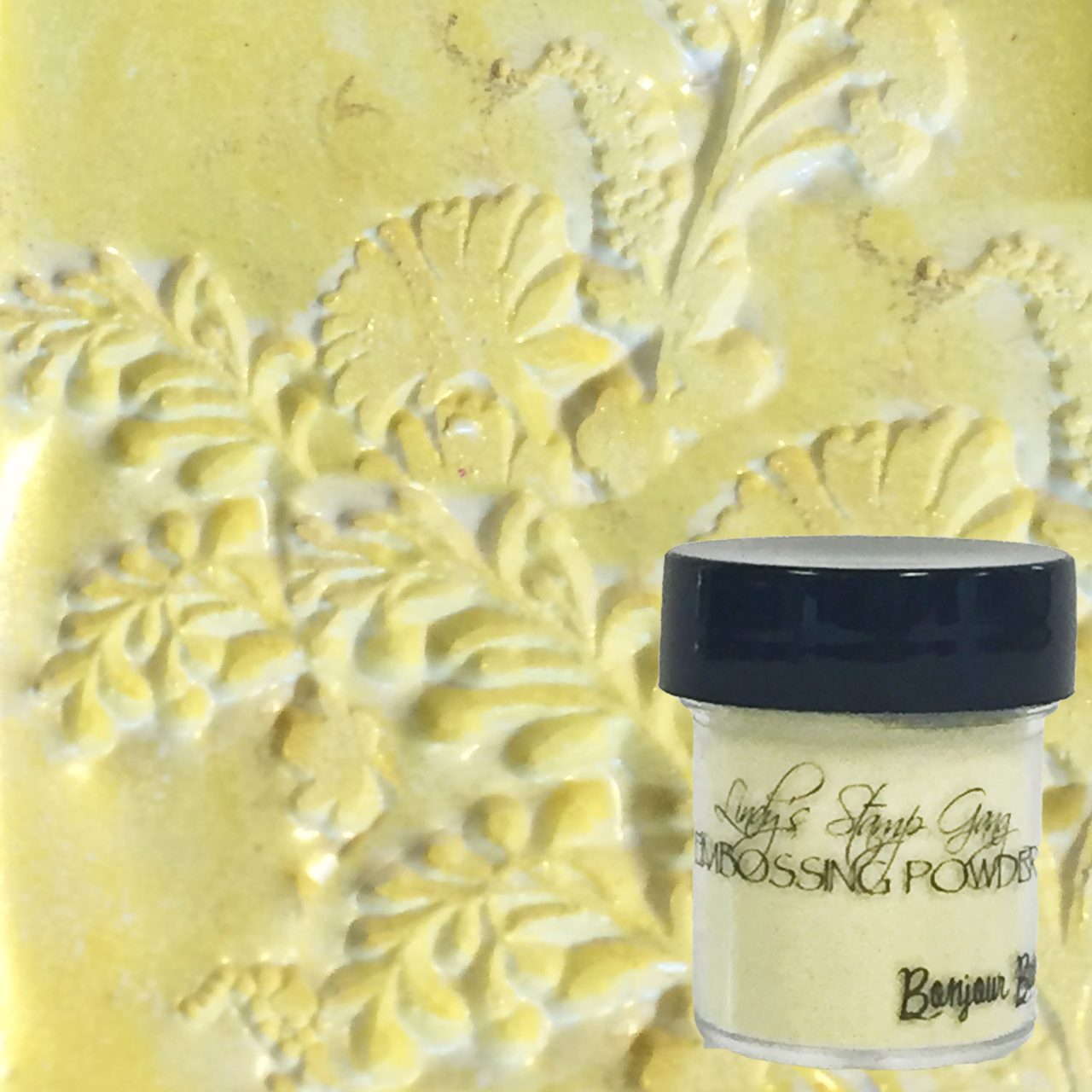 Bonjour Butter, Embossing Powder, Lindy's Stamp Gang