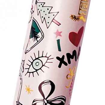 X-mas! Rosa Omslagspapper, Rico Design,