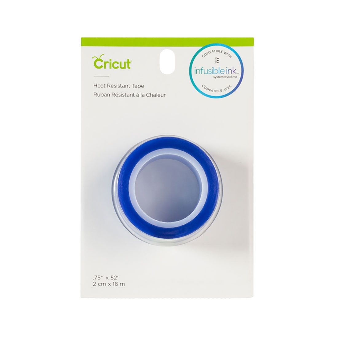 Värmeltålig tejp, 2cmx16m, Cricut