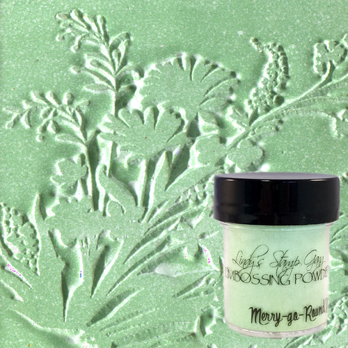 Merry-Go-Round Green, Embossing Powder, Lindy's Stamp Gang