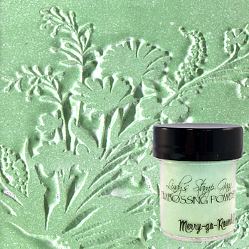 Merry-Go-Round Green, Embossing Powder, Lindy's Stamp Gang
