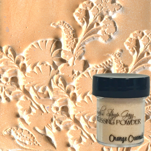 Orange Creamsicle, Embossing Powder, Lindy's Stamp Gang