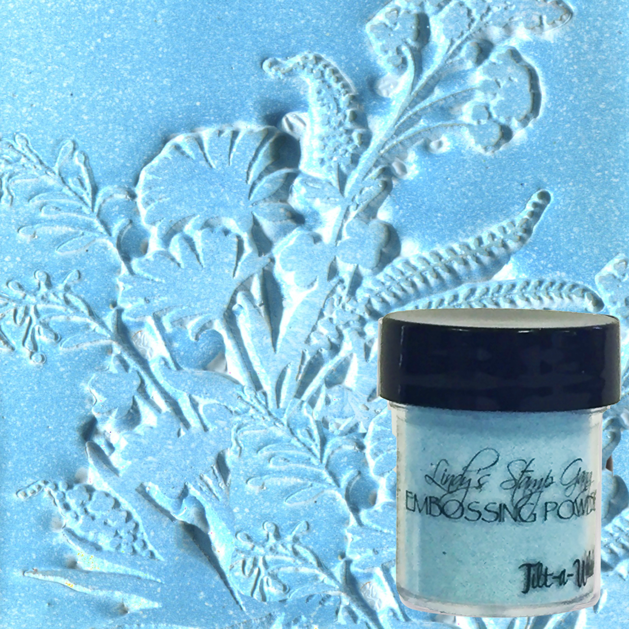Tilt-A-Wheel Teal, Embossing Powder, Lindy's Stamp Gang - 2
