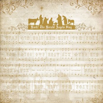 Angels - Holy Night Collection, 12x12", dubbelsidigt, Kaisercraft Papers
