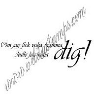 Om jag fick välja mamma, skulle jag välja dig, Vilda Stamps,