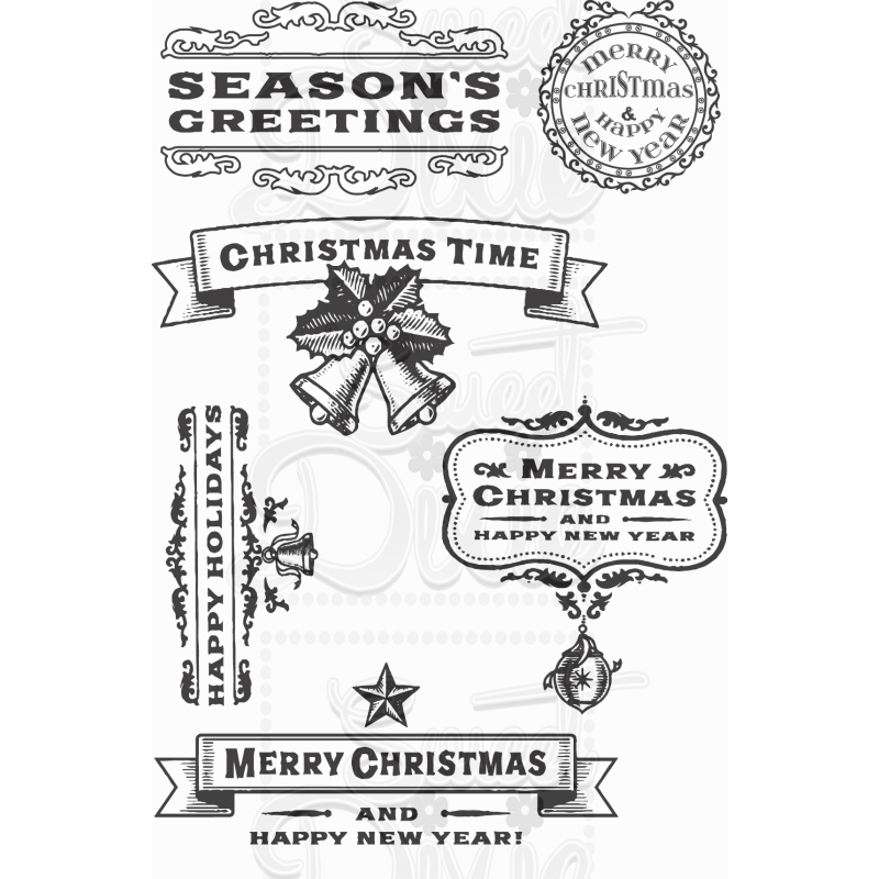 Warm Christmas Words - 6st, Sweet Dixie