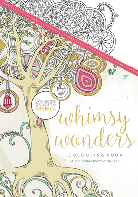 Whimsy Wonders, Målarbok, Kaisercraft