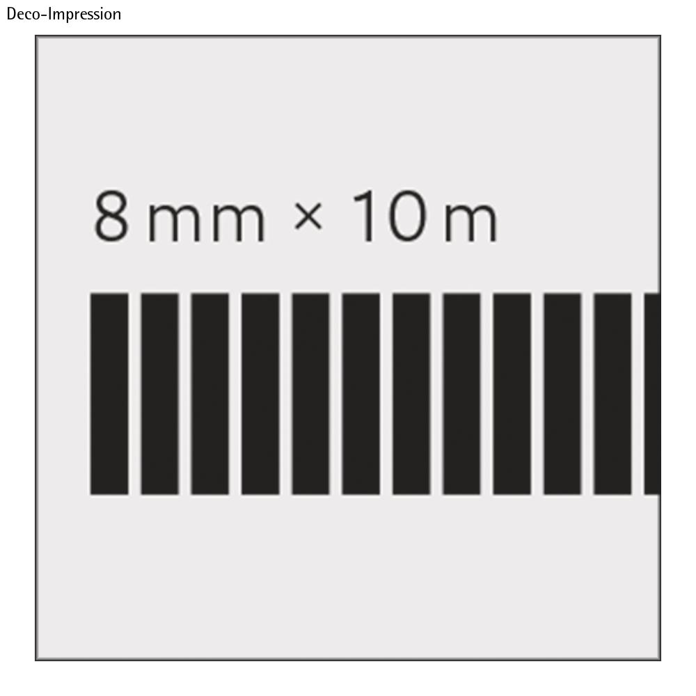 Limtejp - vit, 8 mm, 10 m, permanent, Rayher,  - 2
