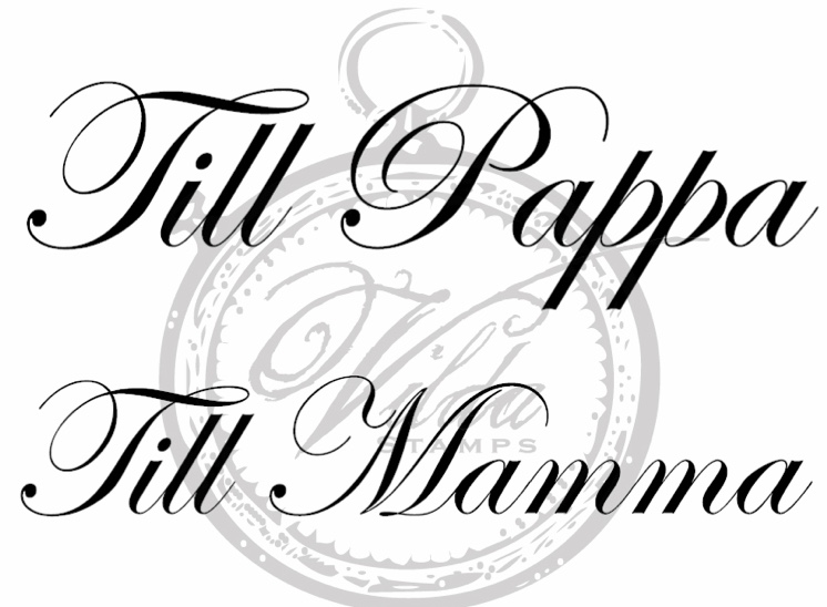 Till mamma, Till pappa, Vilda Stamps,