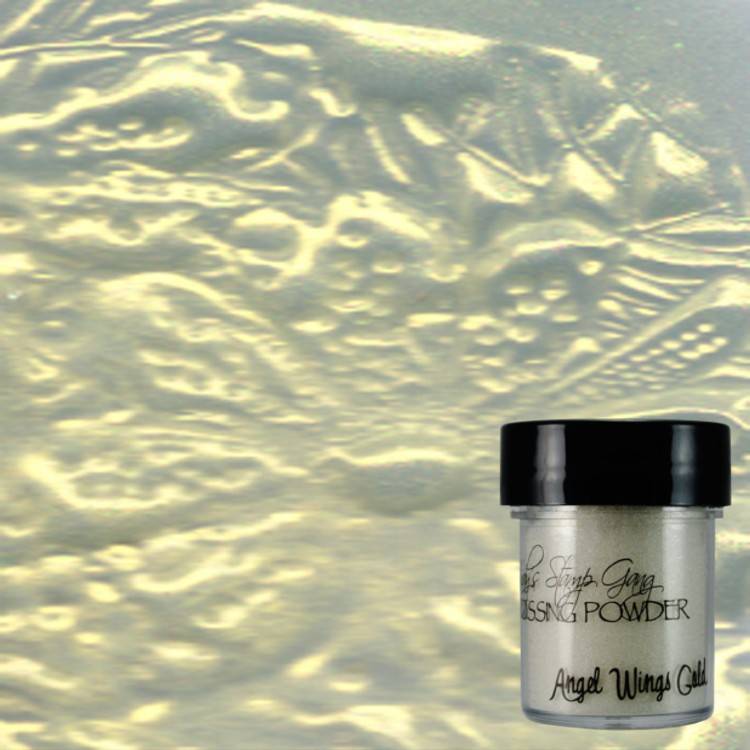 Angel Wings Gold, Embossing Powder, Lindy's Stamp Gang