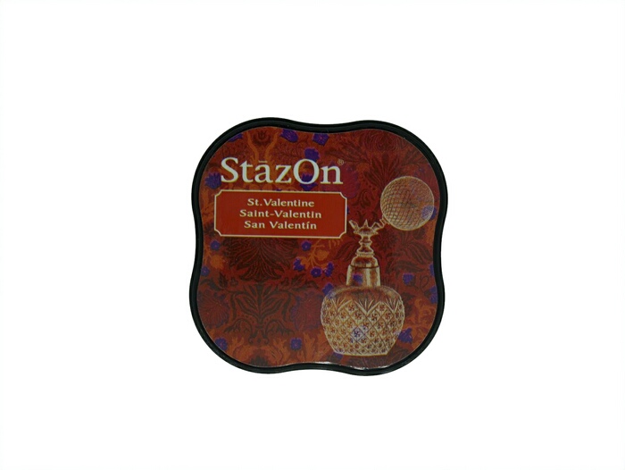 Röd - St. Valentine, StazOn Midi Pad, Tsukineko, 