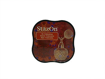 Röd - St. Valentine, StazOn Midi Pad, Tsukineko, 