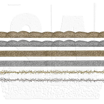 Band och glitter, 5,49m , Tim Holtz